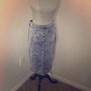 Jean skirt